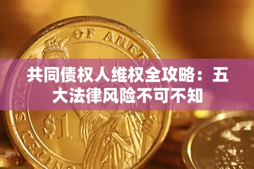 北京共同债权人维权全攻略：五大法律风险不可不知
