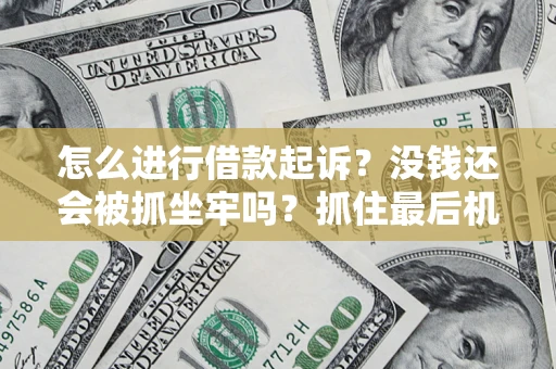 北京怎么进行借款起诉？没钱还会被抓坐牢吗？抓住最后机会！