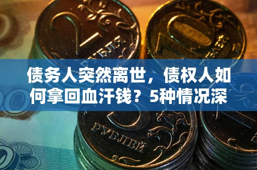 北京债务人突然离世，债权人如何拿回血汗钱？5种情况深度解析