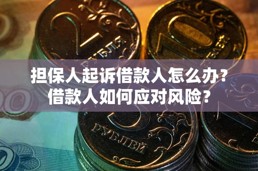 北京担保人起诉借款人怎么办？借款人如何应对风险？