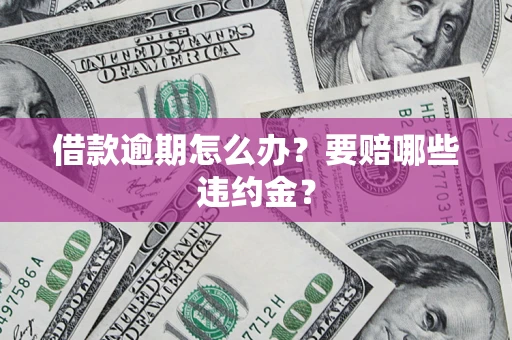 北京借款逾期怎么办？要赔哪些违约金？