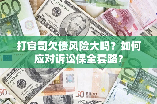 北京打官司欠债风险大吗？如何应对诉讼保全套路？